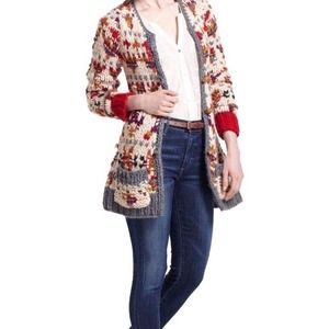 Sleeping on Snow Knit Chunky Wool Blend Cardigan